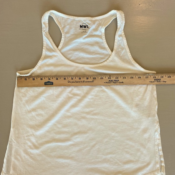 White Madewell tank top size medium - Picture 6 of 8